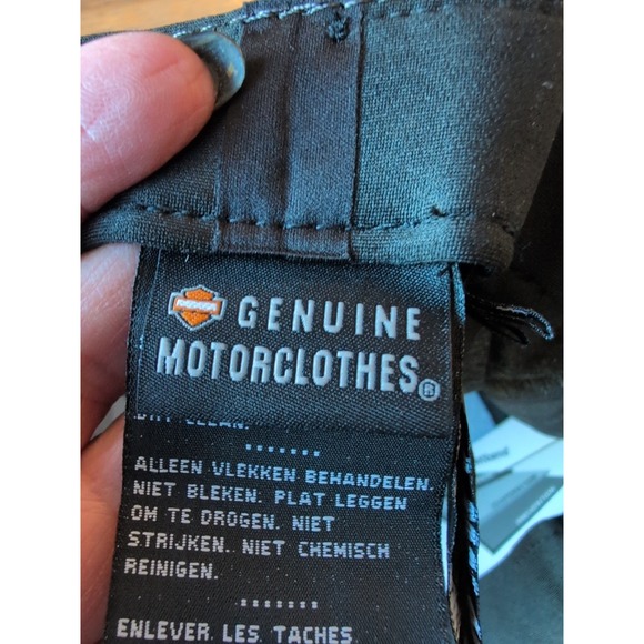 Harley Davidson Flexfit Delta Baseball Hat Cap Gray/Black Sz L/XL Nylon Blend - Picture 5 of 7